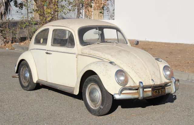 1962 White Volkswagen Beetle - Classic Coupe