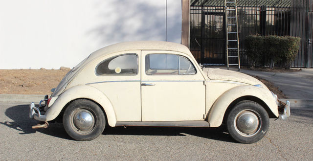 1962 White Volkswagen Beetle - Classic Coupe