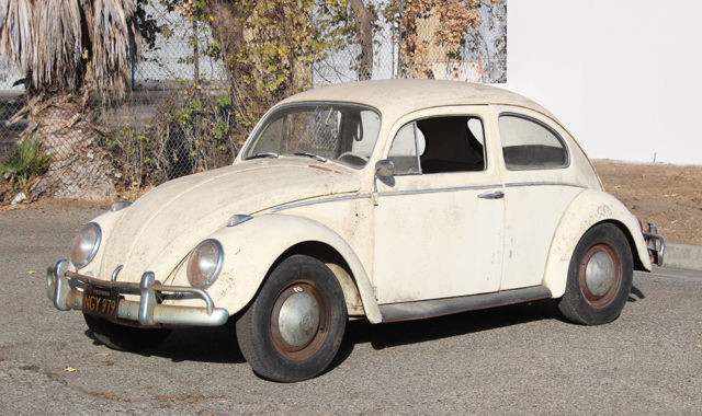 1962 White Volkswagen Beetle - Classic Coupe