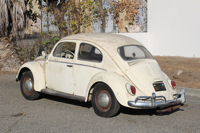1962 White Volkswagen Beetle - Classic Coupe