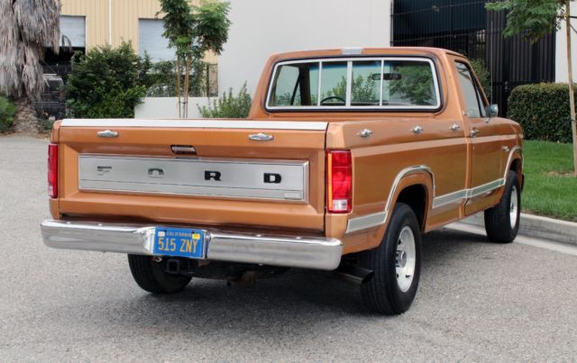 1980 Brown Ford F-150 Standard Cab Pickup