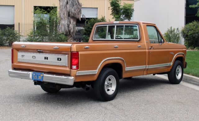 1980 Brown Ford F-150 Standard Cab Pickup