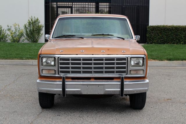 1980 Brown Ford F-150 Standard Cab Pickup