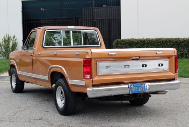 1980 Brown Ford F-150 Standard Cab Pickup