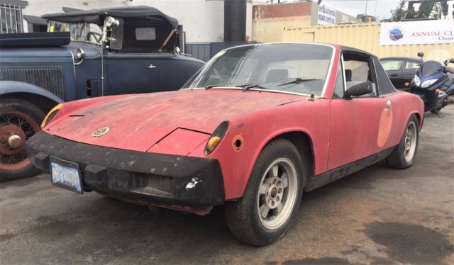 1975 Red Porsche 914 Coupe
