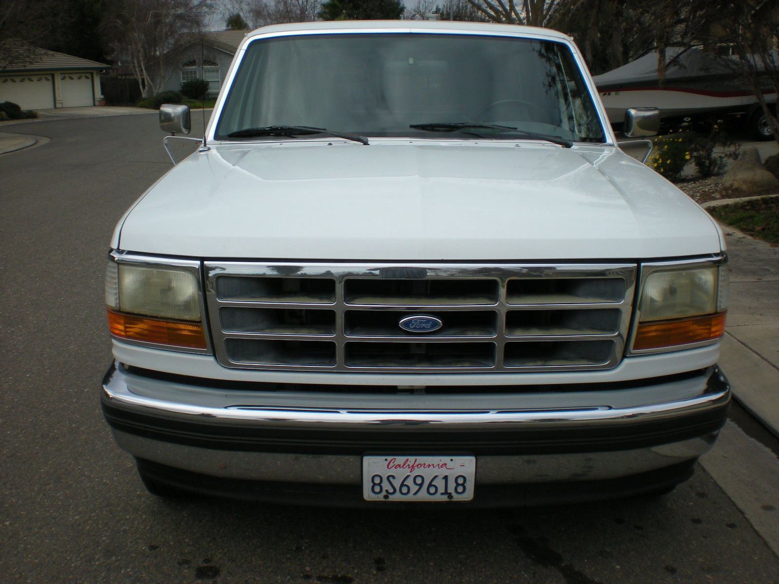1994 White Ford F-150 Extended Cab Pickup