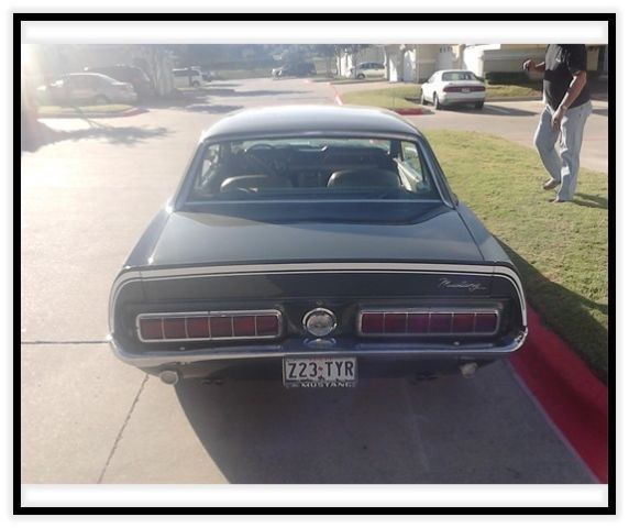 1968 Green Ford Mustang Coupe
