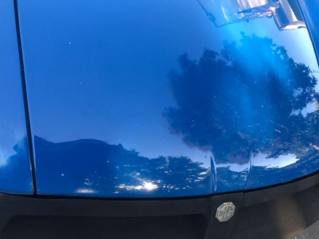 1977 Blue MG MGB Convertible