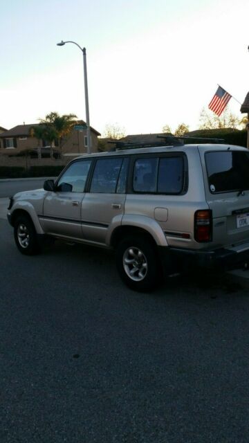 1991 Tan Toyota Land Cruiser