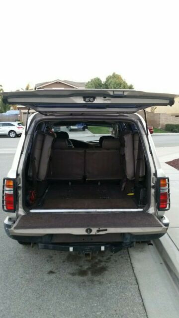 1991 Tan Toyota Land Cruiser