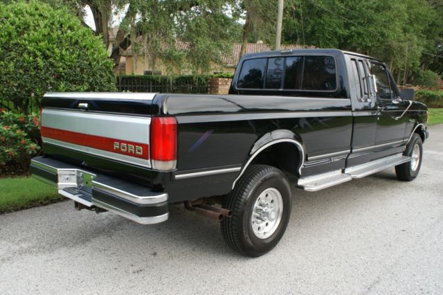 1988 Black Ford F-250 Extended Cab Pickup