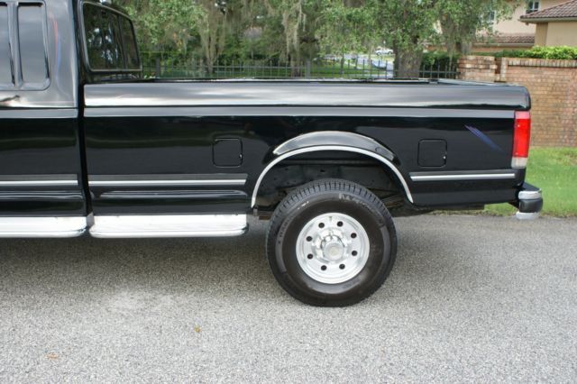 1988 Black Ford F-250 Extended Cab Pickup