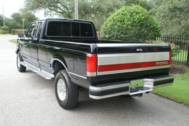 1988 Black Ford F-250 Extended Cab Pickup