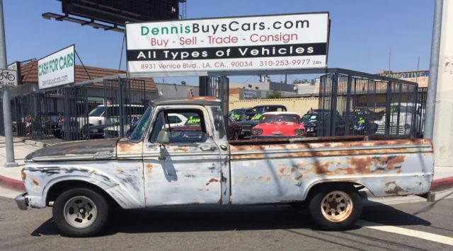 1964 Gray Ford F-100 Pickup (Truck)