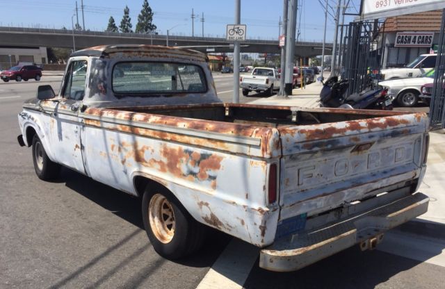 1964 Gray Ford F-100 Pickup (Truck)