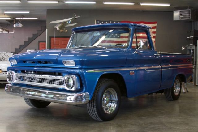 1966 Blue Chevrolet C-10