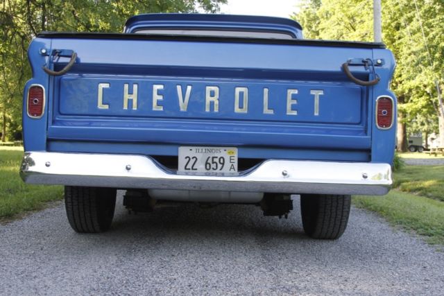 1966 Blue Chevrolet C-10