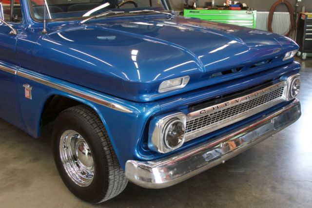 1966 Blue Chevrolet C-10