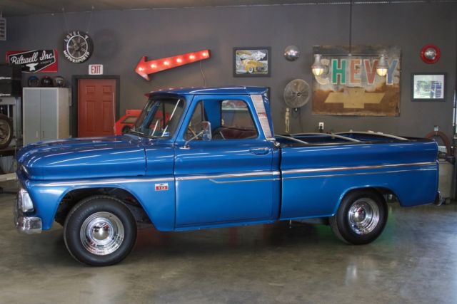 1966 Blue Chevrolet C-10
