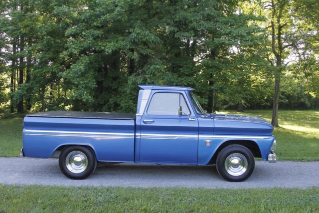 1966 Blue Chevrolet C-10