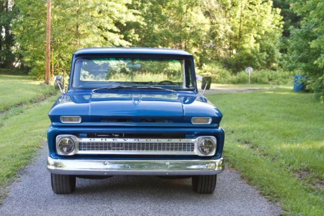 1966 Blue Chevrolet C-10