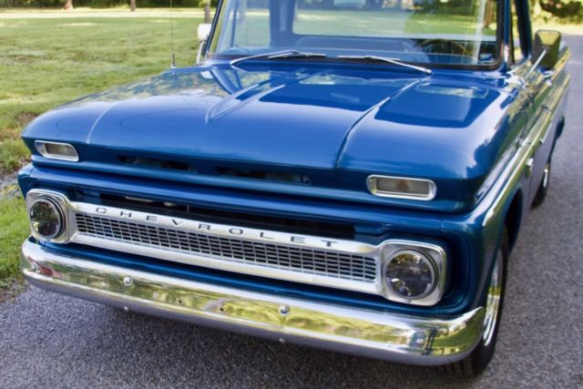 1966 Blue Chevrolet C-10