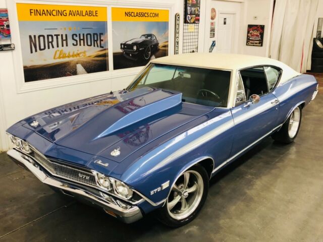 1968 Blue Chevrolet Chevelle Coupe