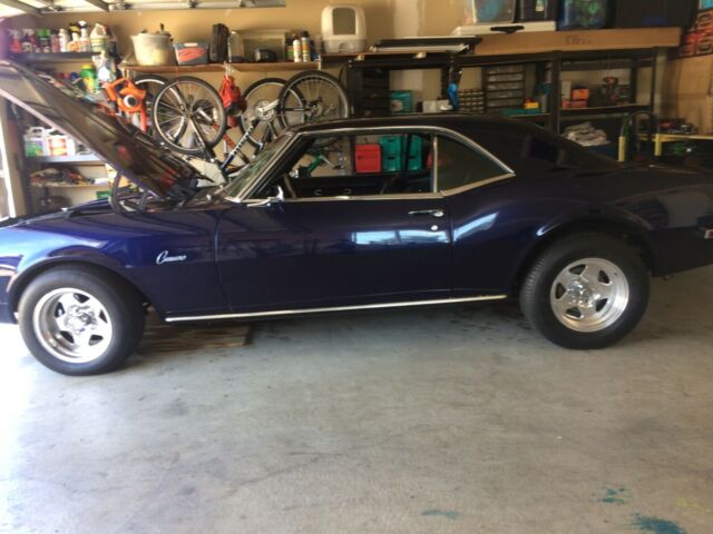 1968 Blue Chevrolet Camaro Coupe