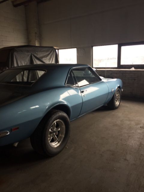 1968 Blue Chevrolet Camaro Coupe