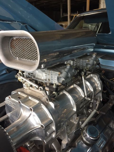 1968 Blue Chevrolet Camaro Coupe