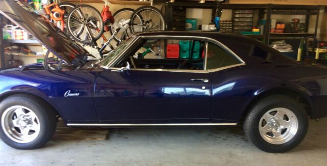 1968 Blue Chevrolet Camaro Coupe