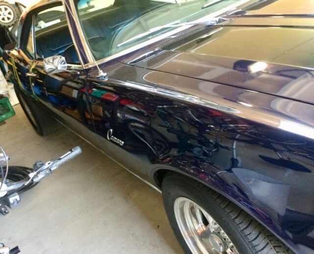 1968 Blue Chevrolet Camaro Coupe