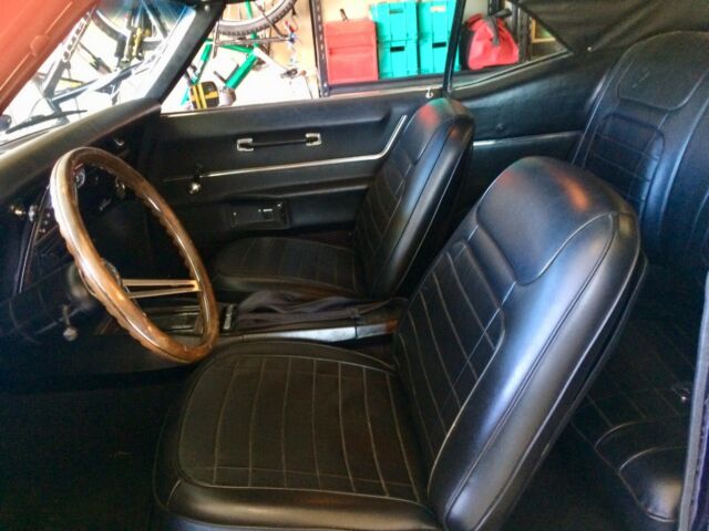 1968 Blue Chevrolet Camaro Coupe