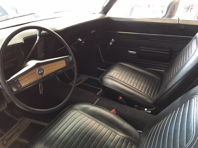 1969 Blue Chevrolet Camaro