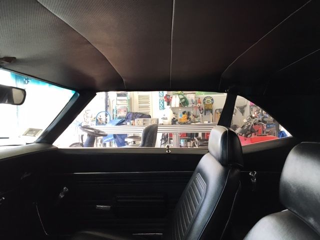 1969 Blue Chevrolet Camaro