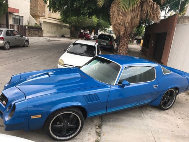 1978 Blue Chevrolet Camaro Coupe