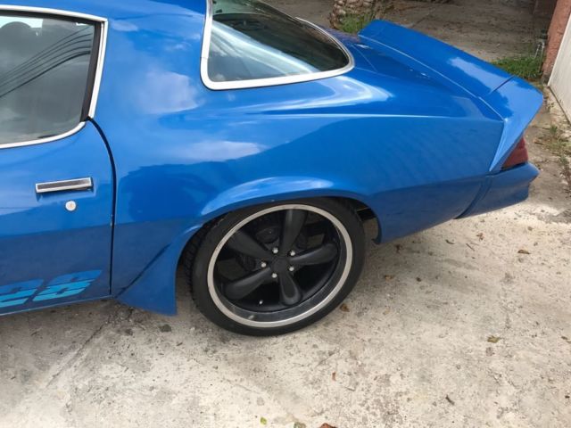 1978 Blue Chevrolet Camaro Coupe
