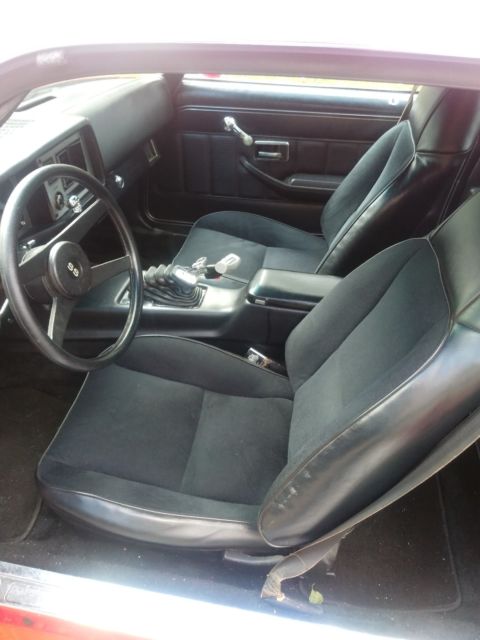 1979 Red Chevrolet Camaro