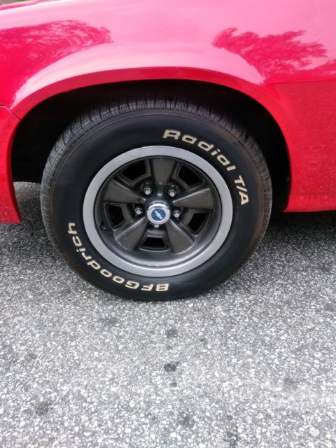 1979 Red Chevrolet Camaro