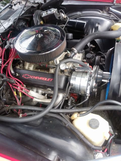 1979 Red Chevrolet Camaro