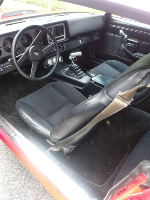 1979 Red Chevrolet Camaro