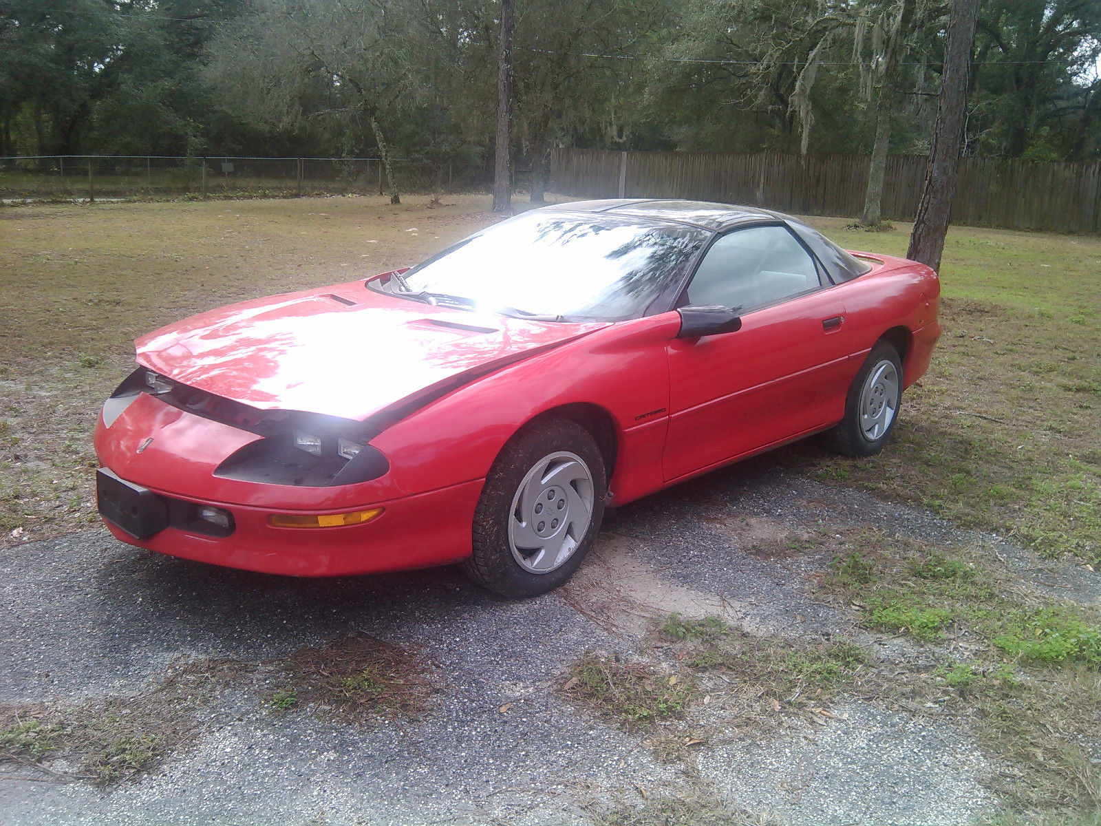 1994 Red w/Black Top Chevrolet Camaro Coupe