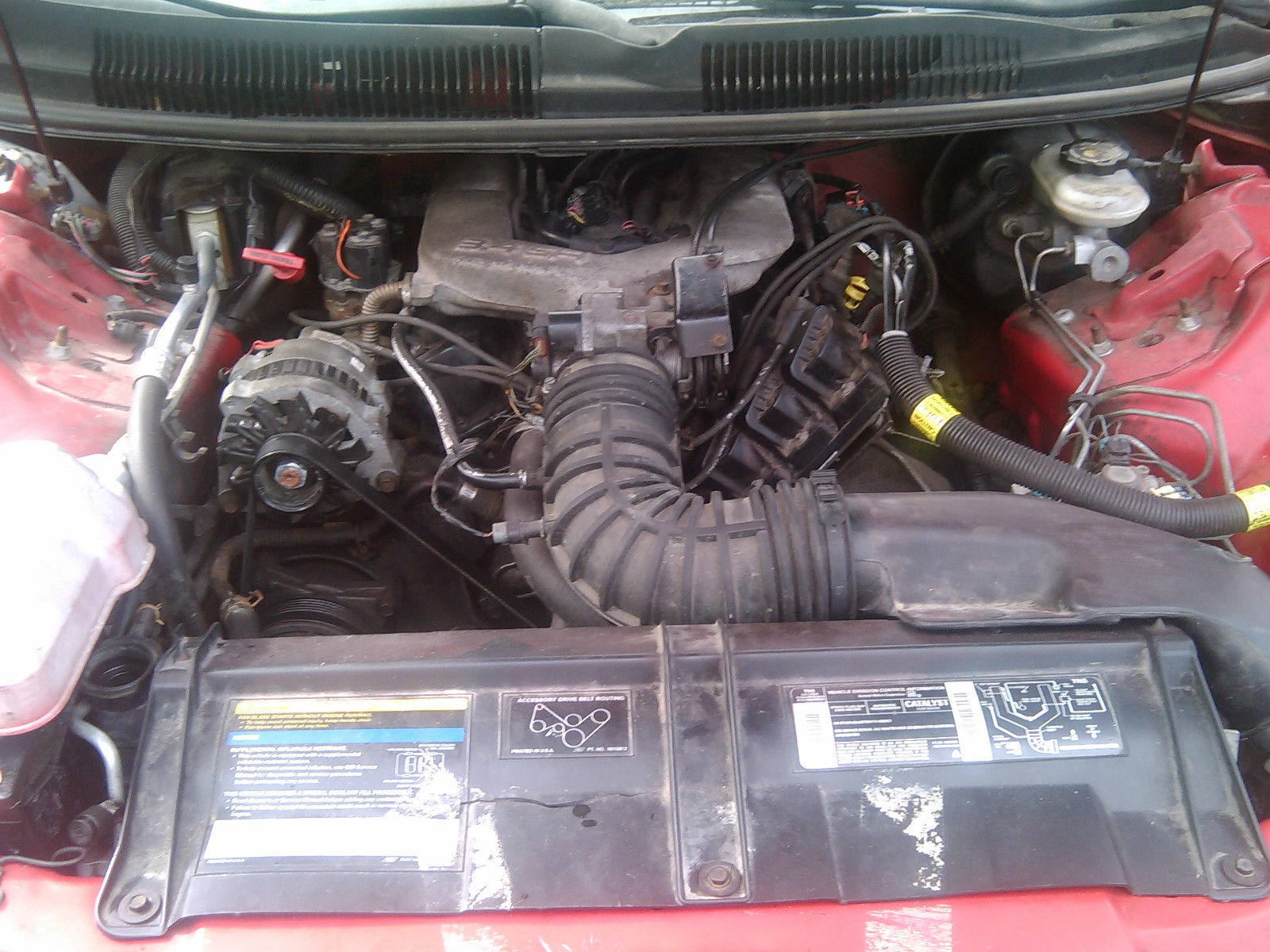 1994 Red w/Black Top Chevrolet Camaro Coupe