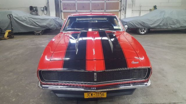 1968 Red Chevrolet Camaro