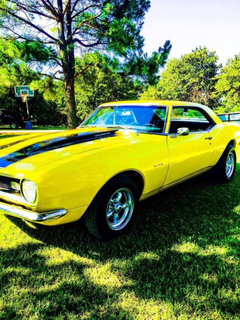 1968 Yellow Chevrolet Camaro Coupe