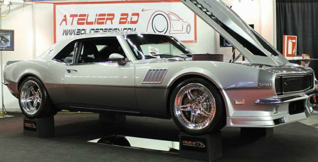 1968 Titanium silver Chevrolet Camaro Custom