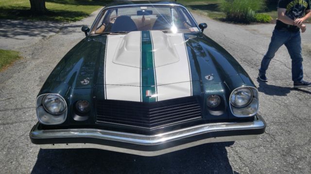 1976 Green Chevrolet Camaro Coupe