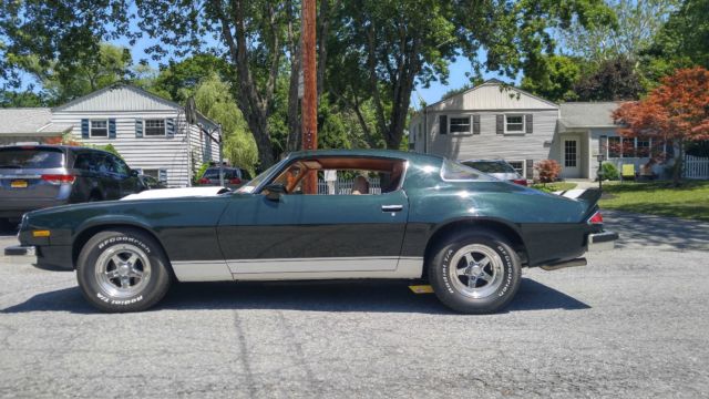 1976 Green Chevrolet Camaro Coupe