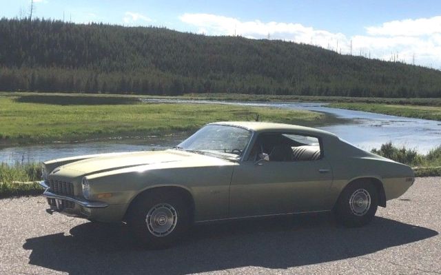 1971 Green Chevrolet Camaro Coupe