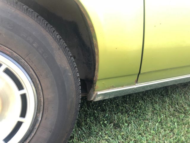 1971 Green Chevrolet Camaro Coupe